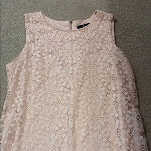 Ronni Nicole Lace Dress in Light Pink